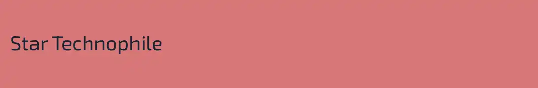 Star Technophile